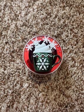 Snowflake Mug Car Vent Clip